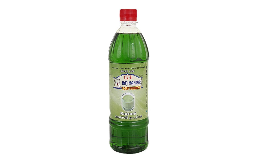 Raj Mandir Ratrani Syrup    Plastic Bottle  750 millilitre